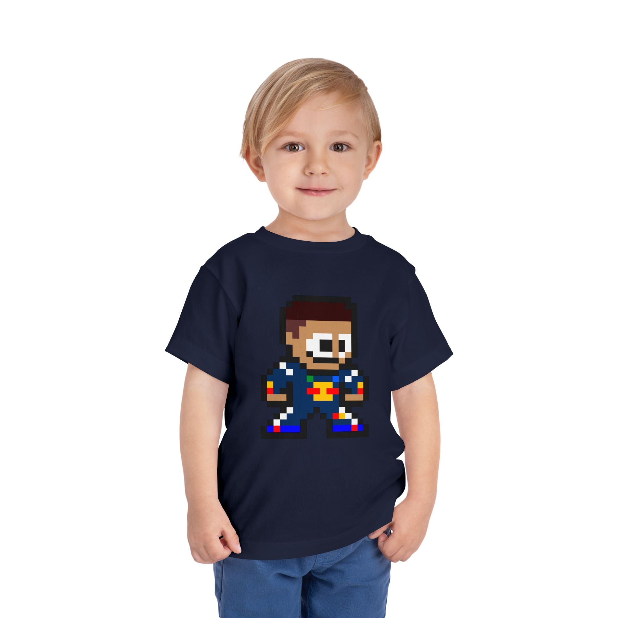 8-bit Isack Hadjar Toddler Tee
