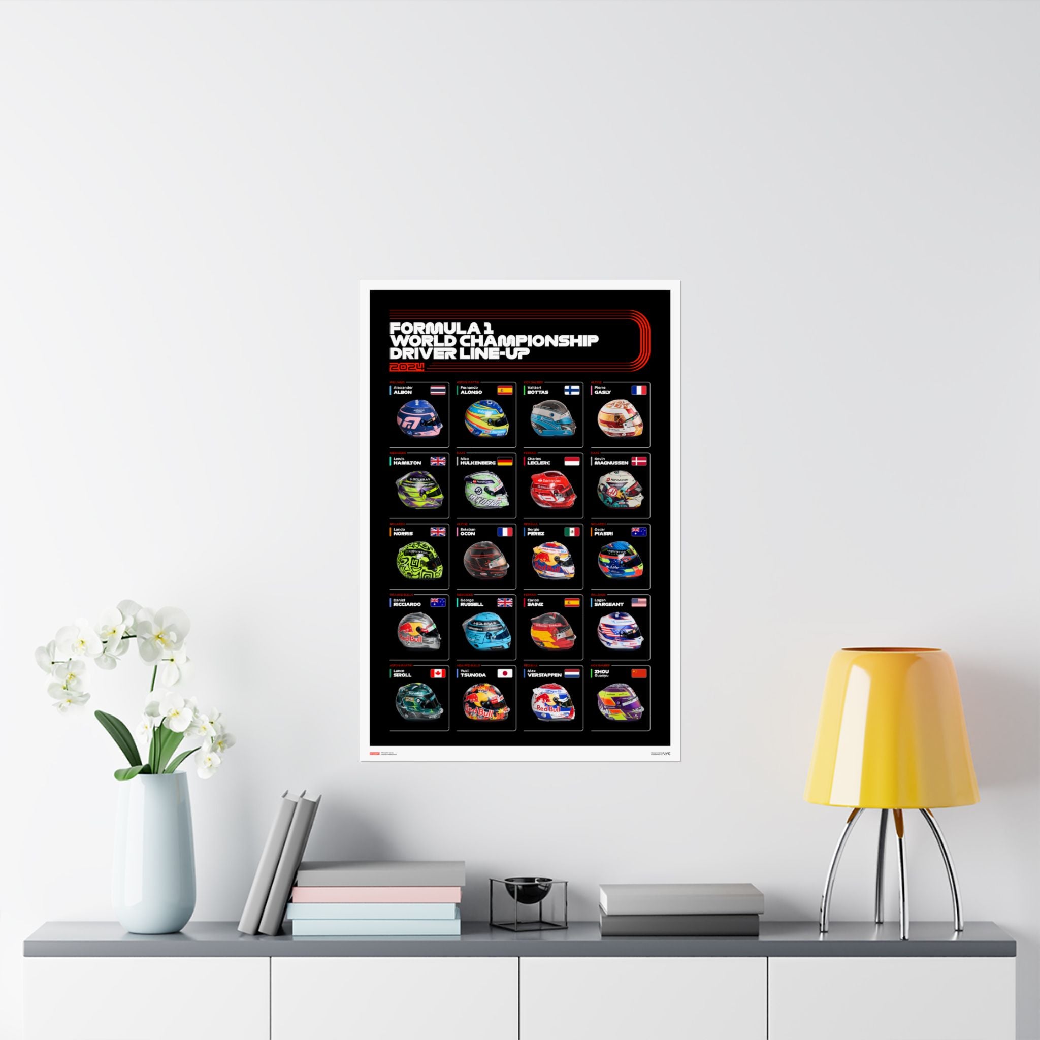 2024 Driver Line-up Poster