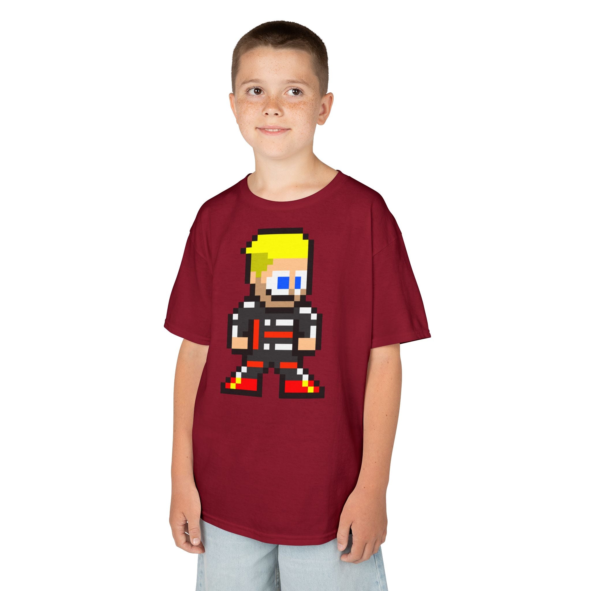 8-bit Nico Hulkenberg Kids Tee