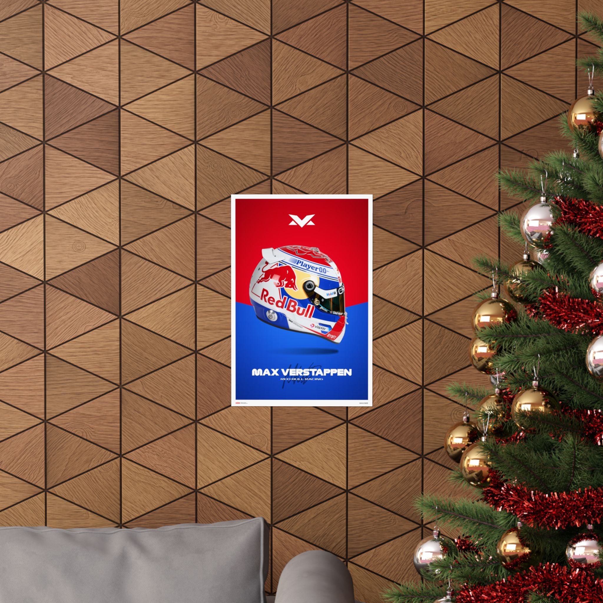 Max Verstappen Signature Poster