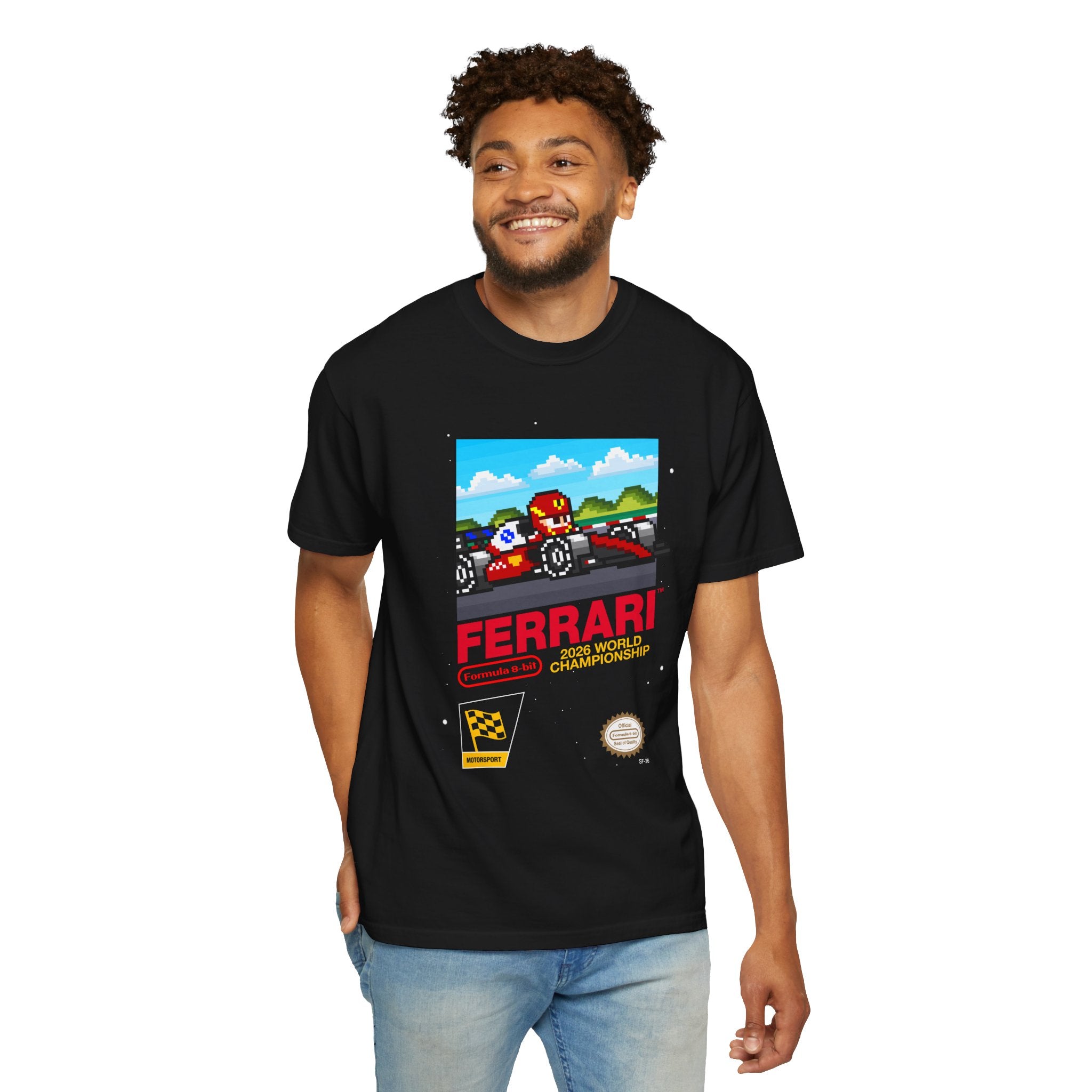 Ferrari 8-bit Game T-shirt