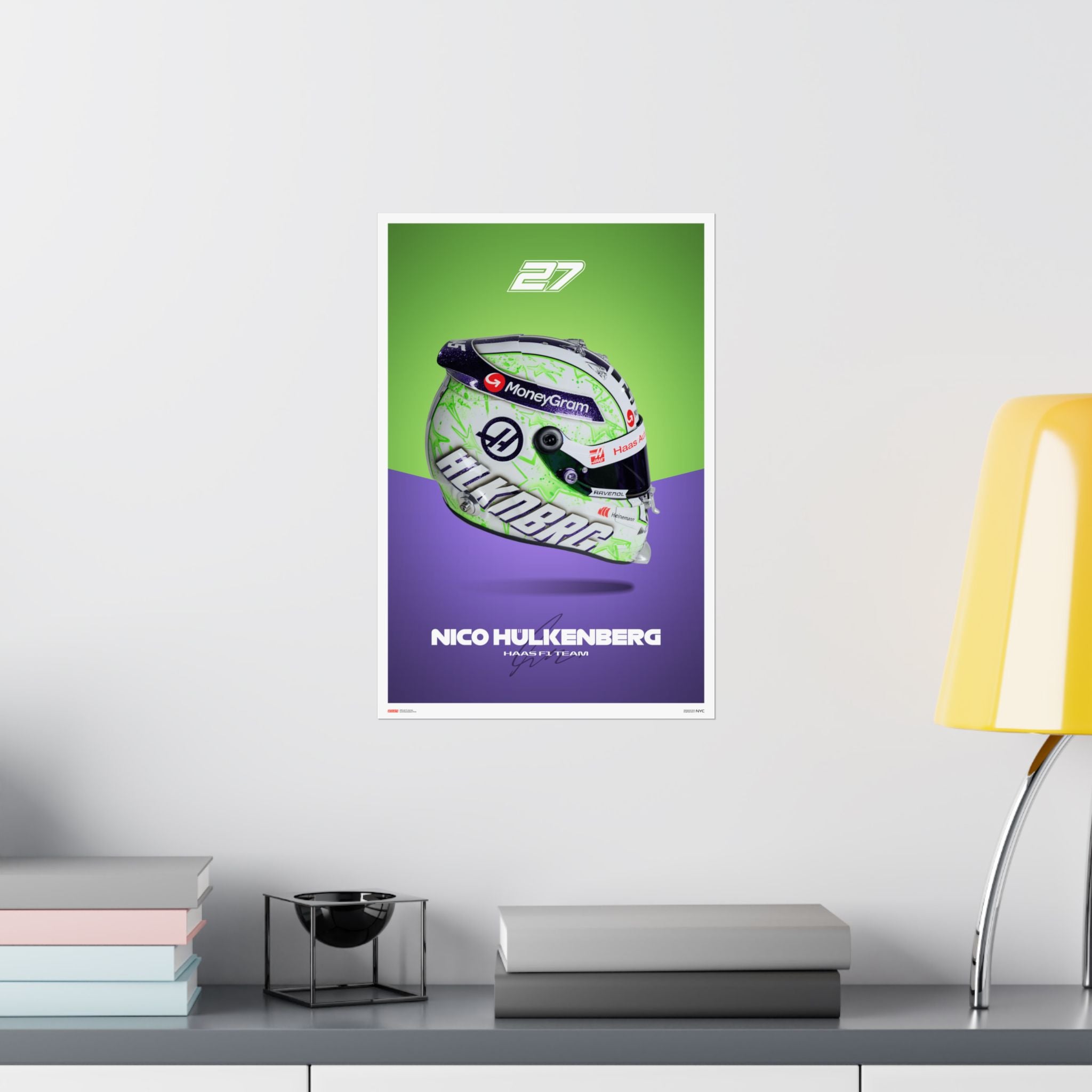 Nico Hulkenberg Signature Poster
