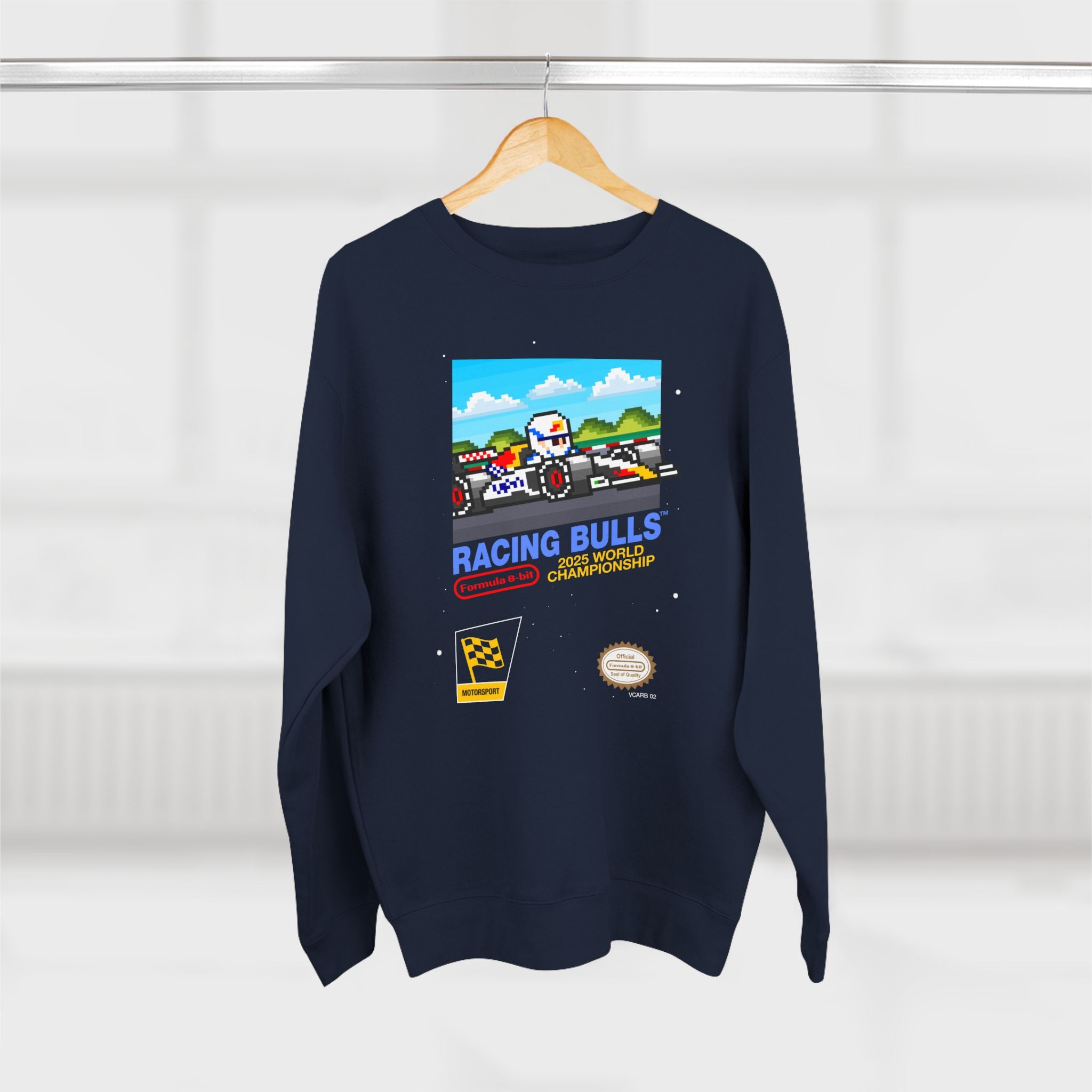 Racing Bulls 8-bit Game Sweatshirt