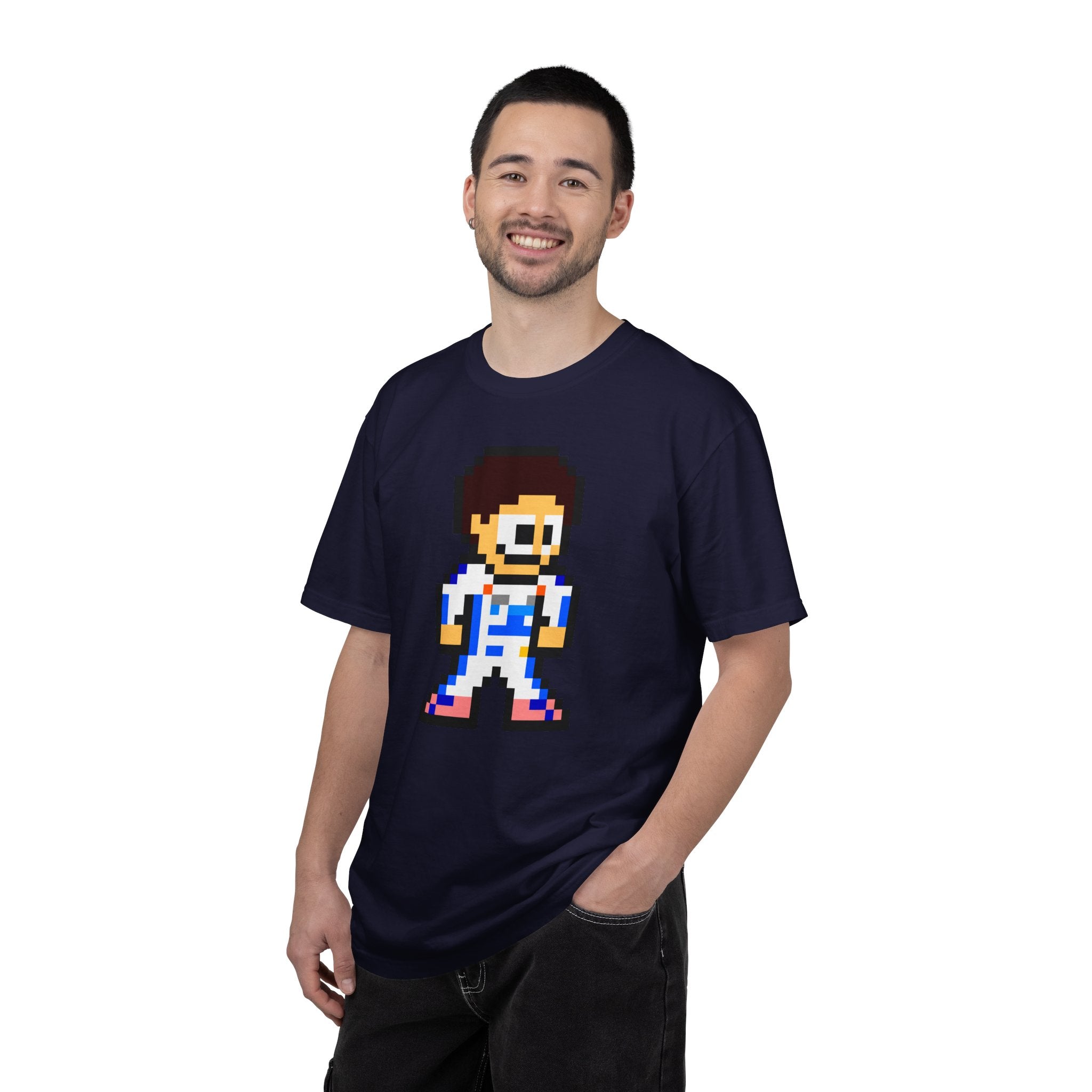 8-bit Alex Albon Adult Heavyweight 100% Cotton T-shirt