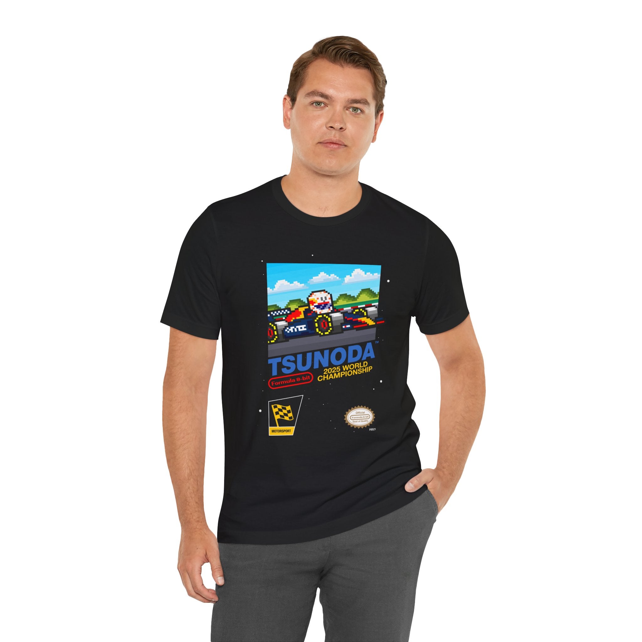 Tsunoda 8-bit Game T-shirt
