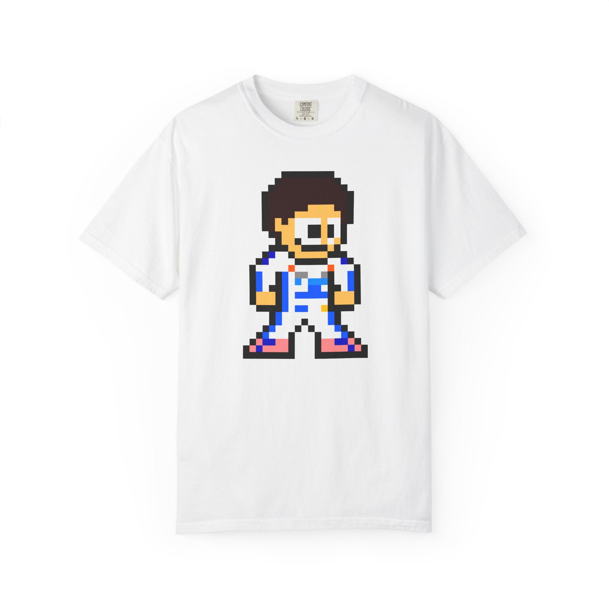 8-bit Alex Albon Adult Heavyweight 100% Cotton T-shirt