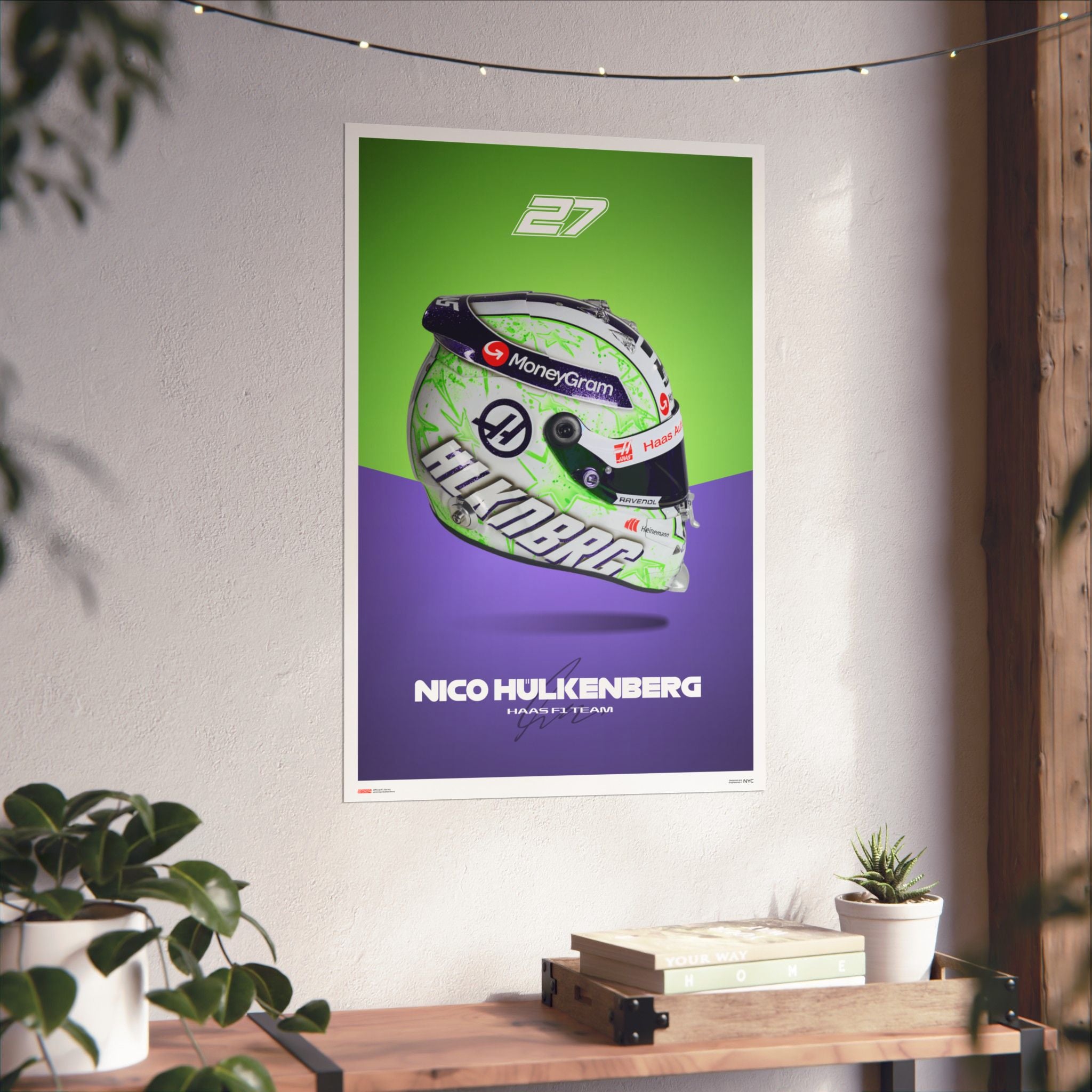 Nico Hulkenberg Signature Poster
