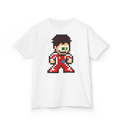 8-bit Charles Leclerc Kids Tee