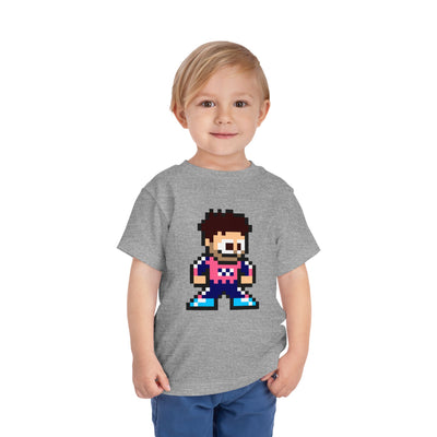 8-bit Franco Colapinto Toddler Tee