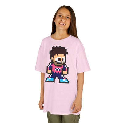 8-bit Franco Colapinto Kids Tee