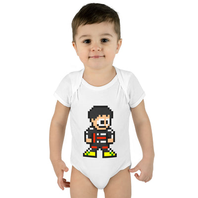 8-bit Gabriel Bortoleto Baby Bodysuit