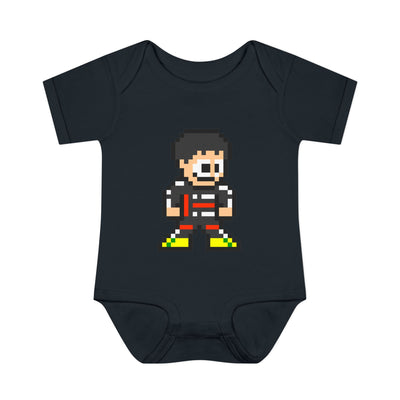 8-bit Gabriel Bortoleto Baby Bodysuit
