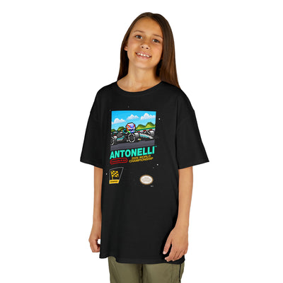 Antonelli 8-bit Game Kids Heavyweight 100% Cotton T-shirt