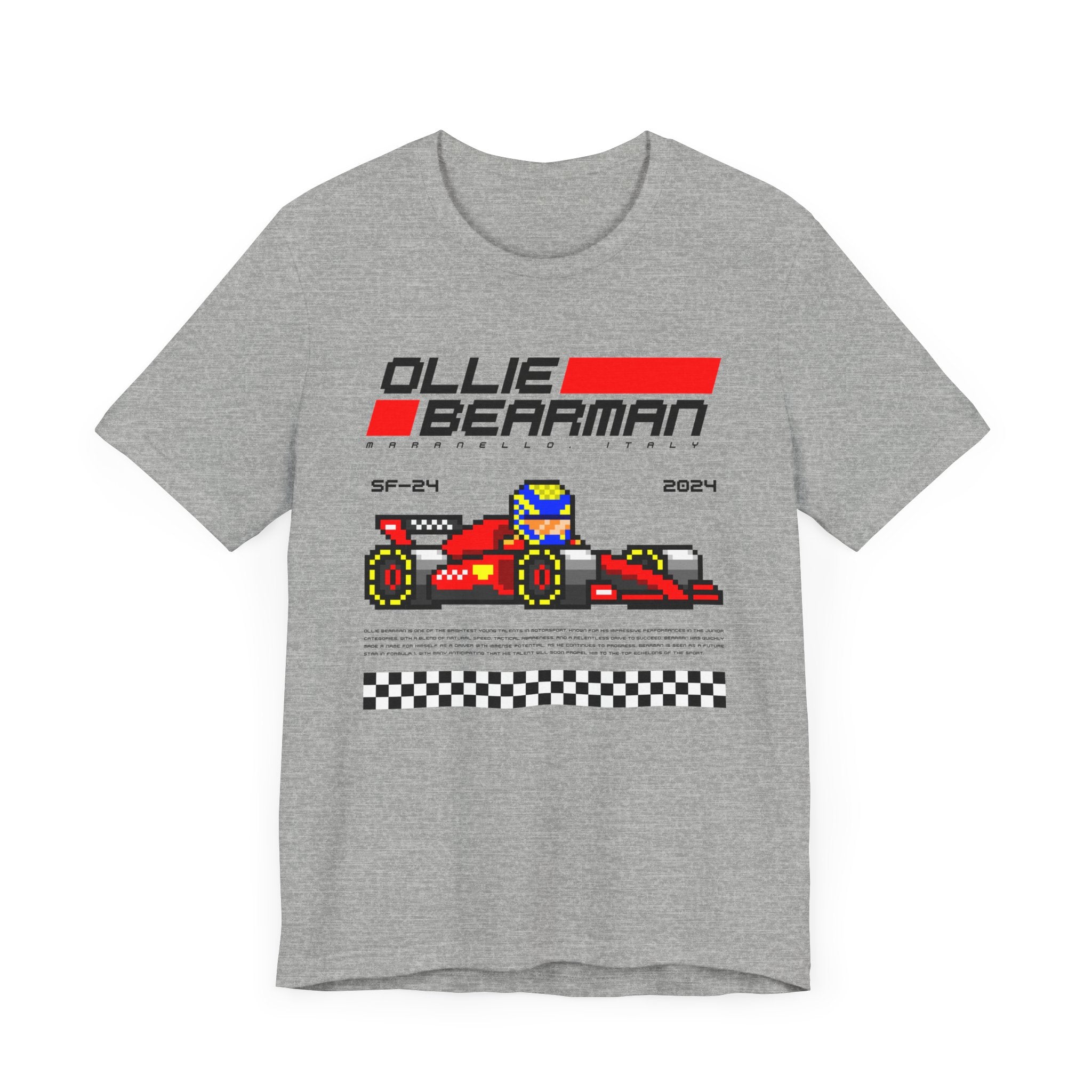 Ollie Bearman 8-bit Team T-shirt