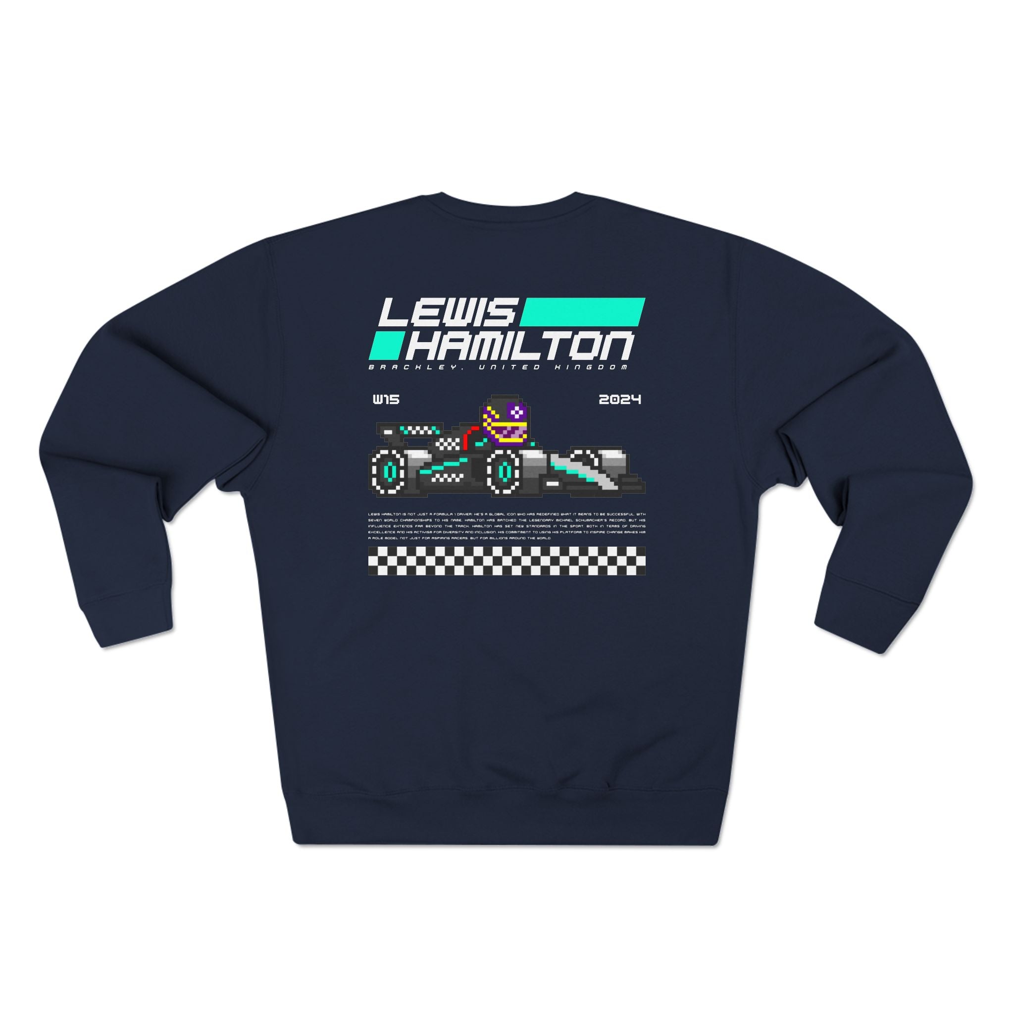 Lewis Hamilton 8-bit Team Sweatshirt