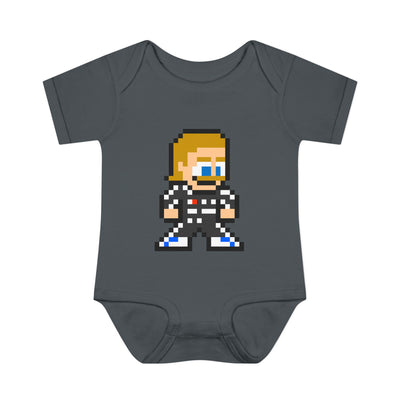 8-bit Valtteri Bottas Baby Bodysuit