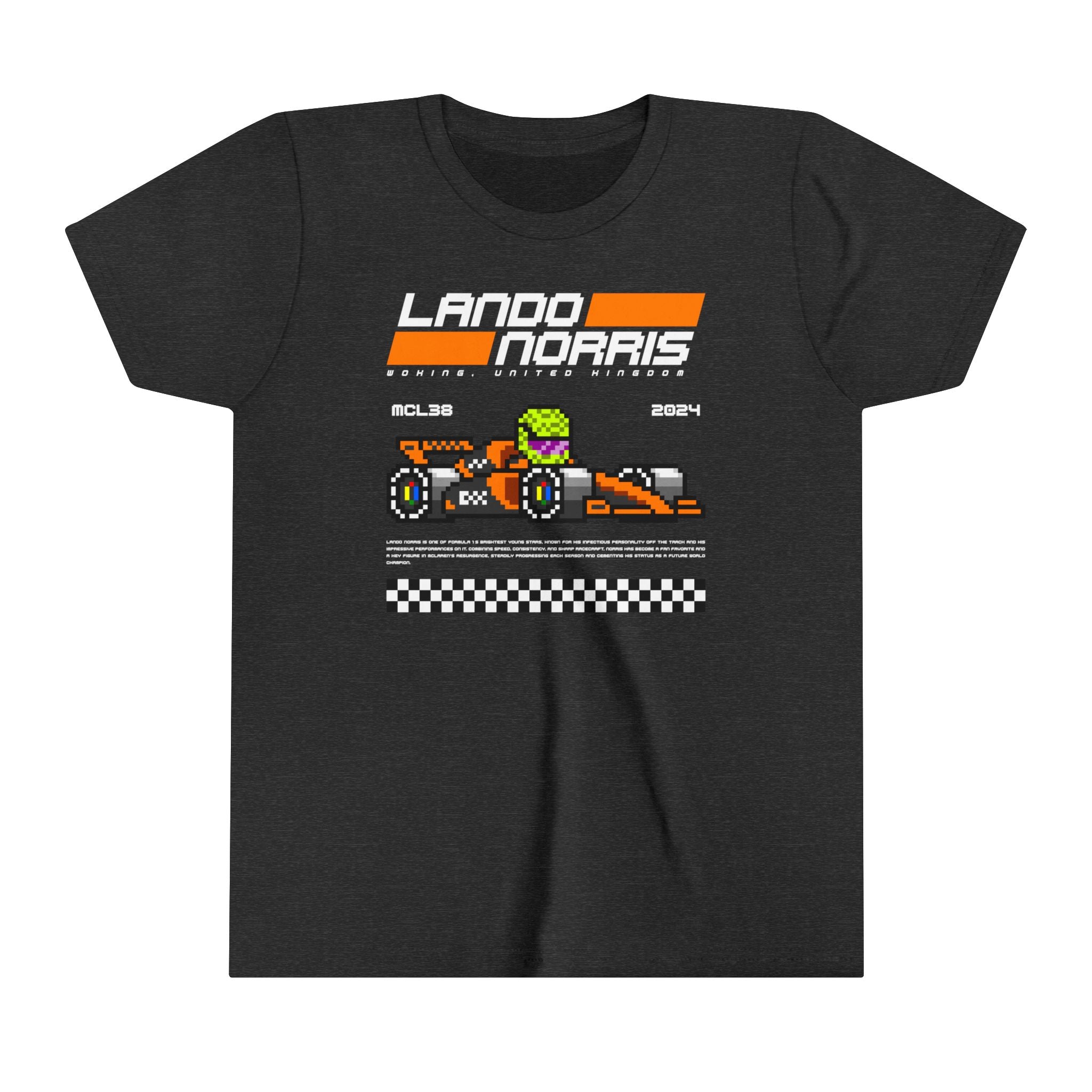 Lando Norris 8-bit Team Youth T-shirt