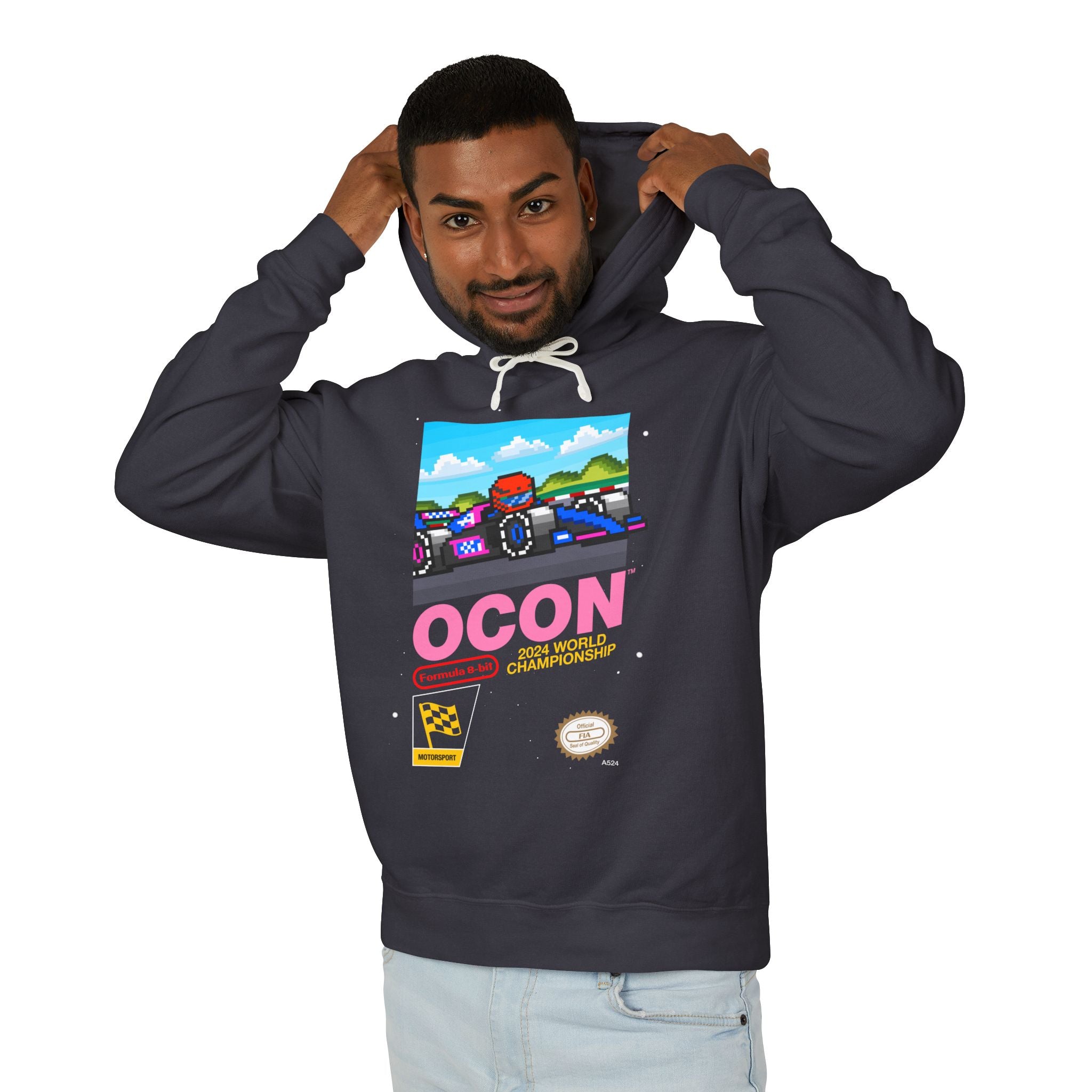 Ocon 8-bit Game Hoodie