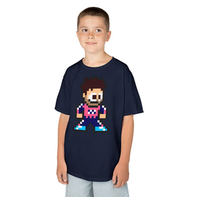 8-bit Franco Colapinto Kids Tee
