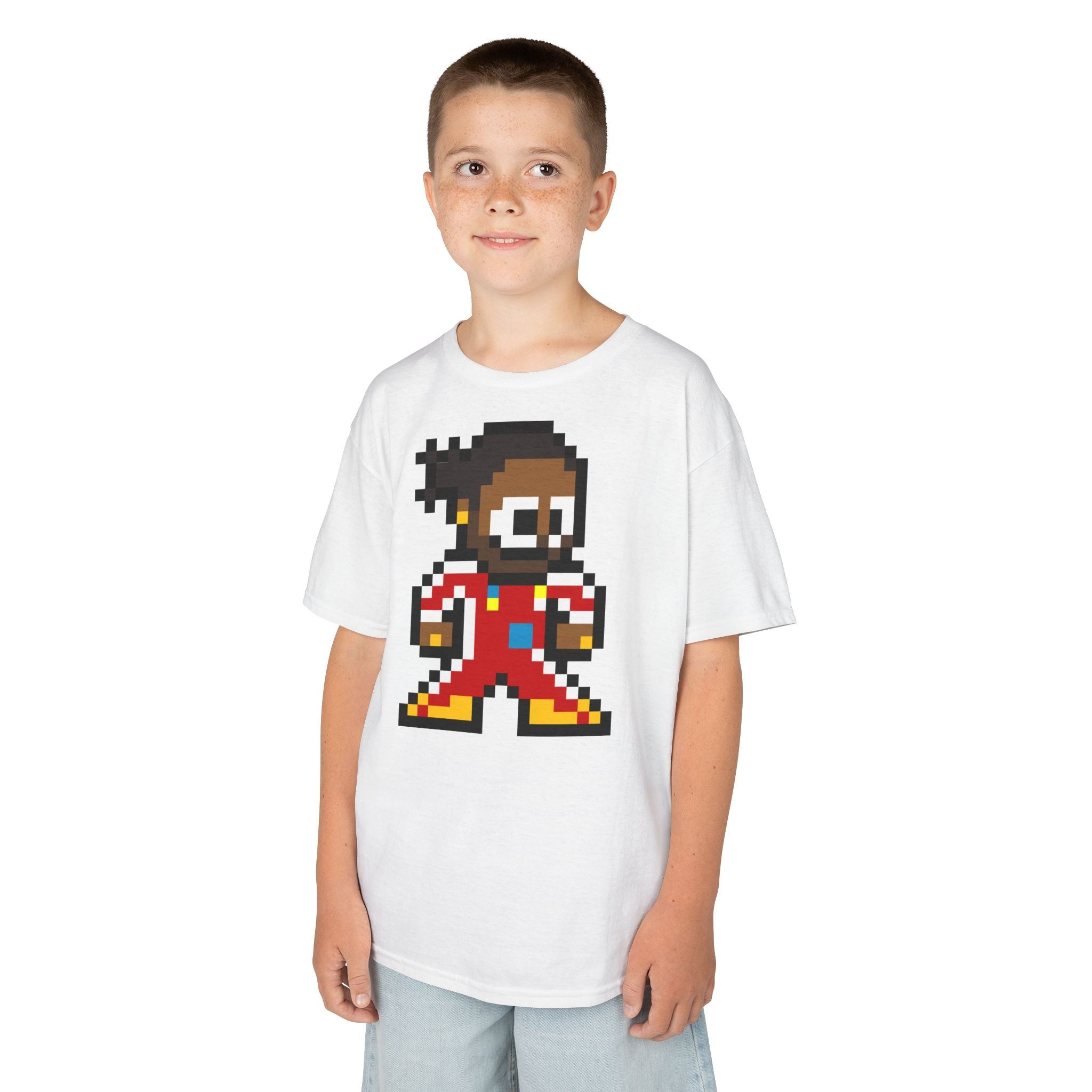 8-bit Lewis Hamilton Kids Tee