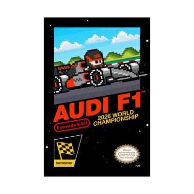Audi 8-bit Game Poster
