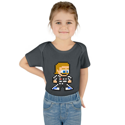 8-bit Valtteri Bottas Baby Bodysuit
