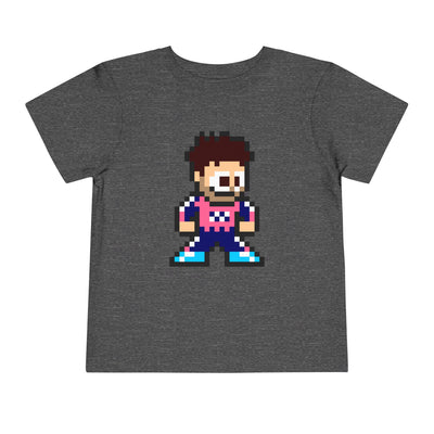 8-bit Franco Colapinto Toddler Tee