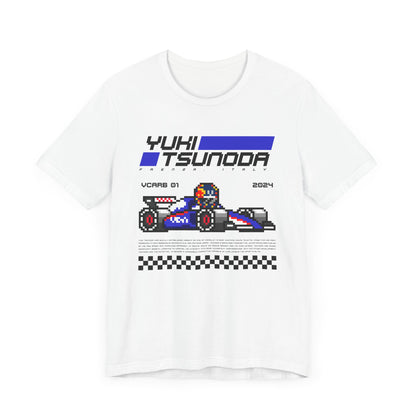 Yuki Tsunoda 8-bit Team T-shirt