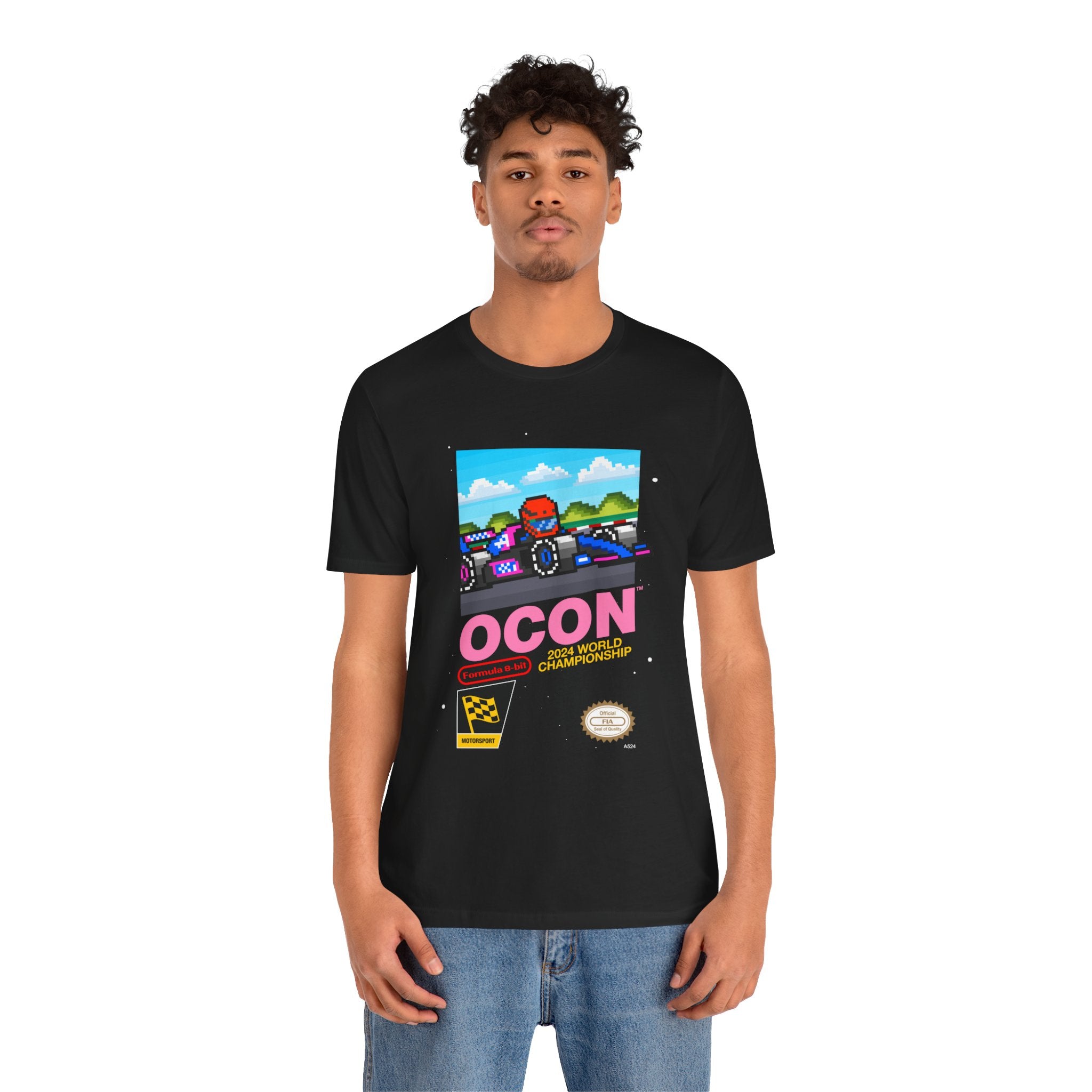 Ocon 8-bit Game T-shirt