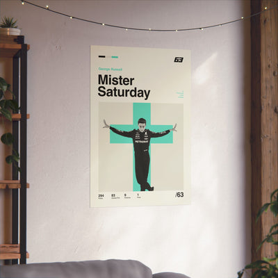 Mister Saturday Mid-century Poster