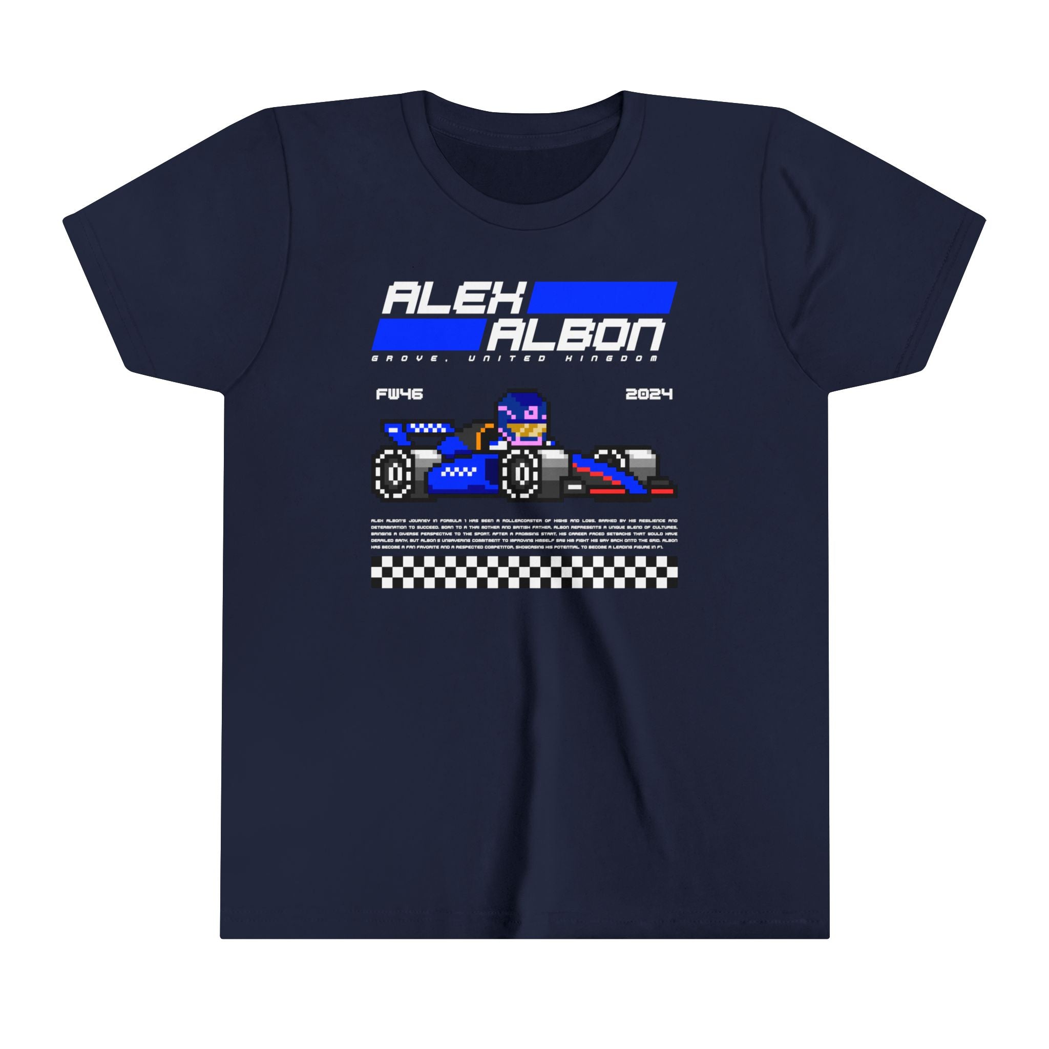 Alex Albon 8-bit Team Youth T-shirt