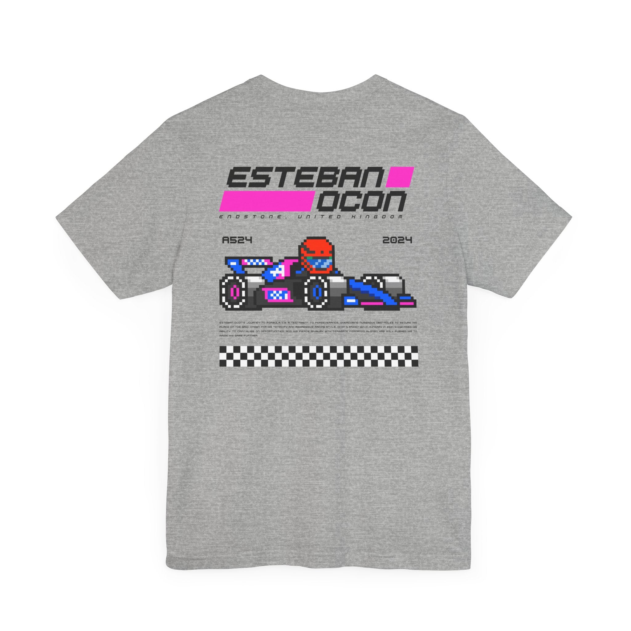 Esteban Ocon 8-bit Team T-shirt