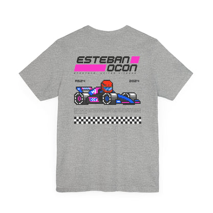 Esteban Ocon 8-bit Team T-shirt