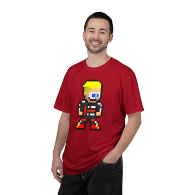 8-bit Nico Hulkenberg Adult Heavyweight 100% Cotton T-shirt