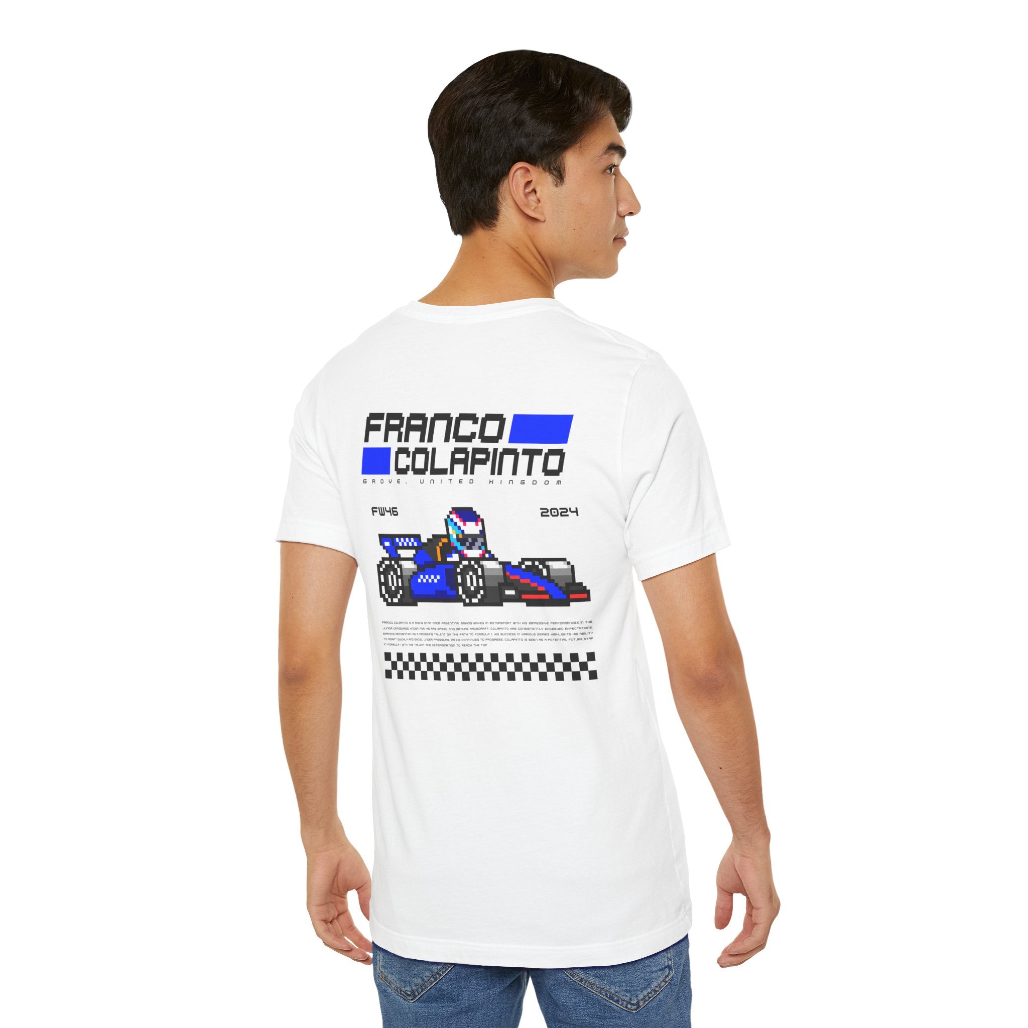 Franco Colapinto 8-bit Team T-shirt