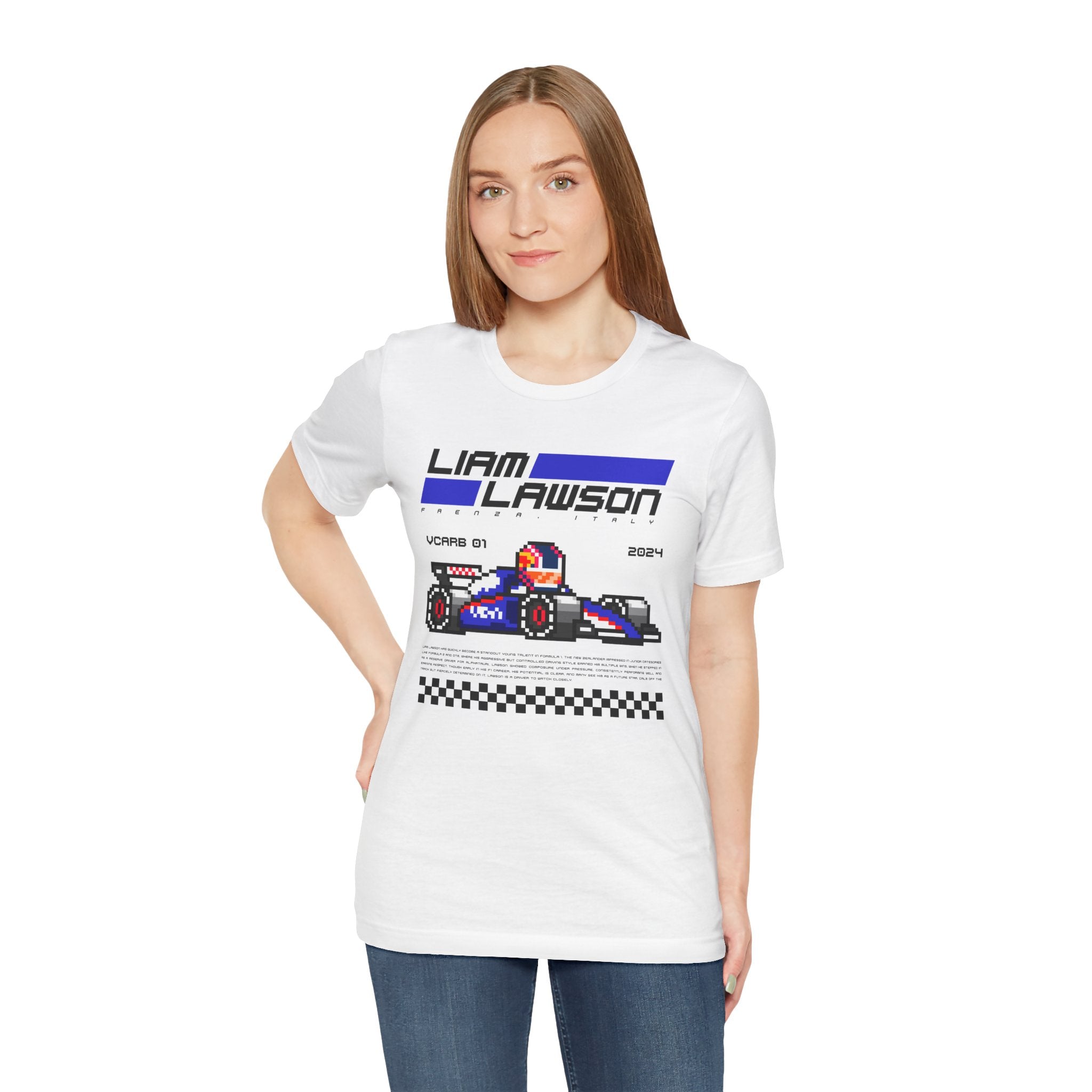 Liam Lawson 8-bit Team T-shirt