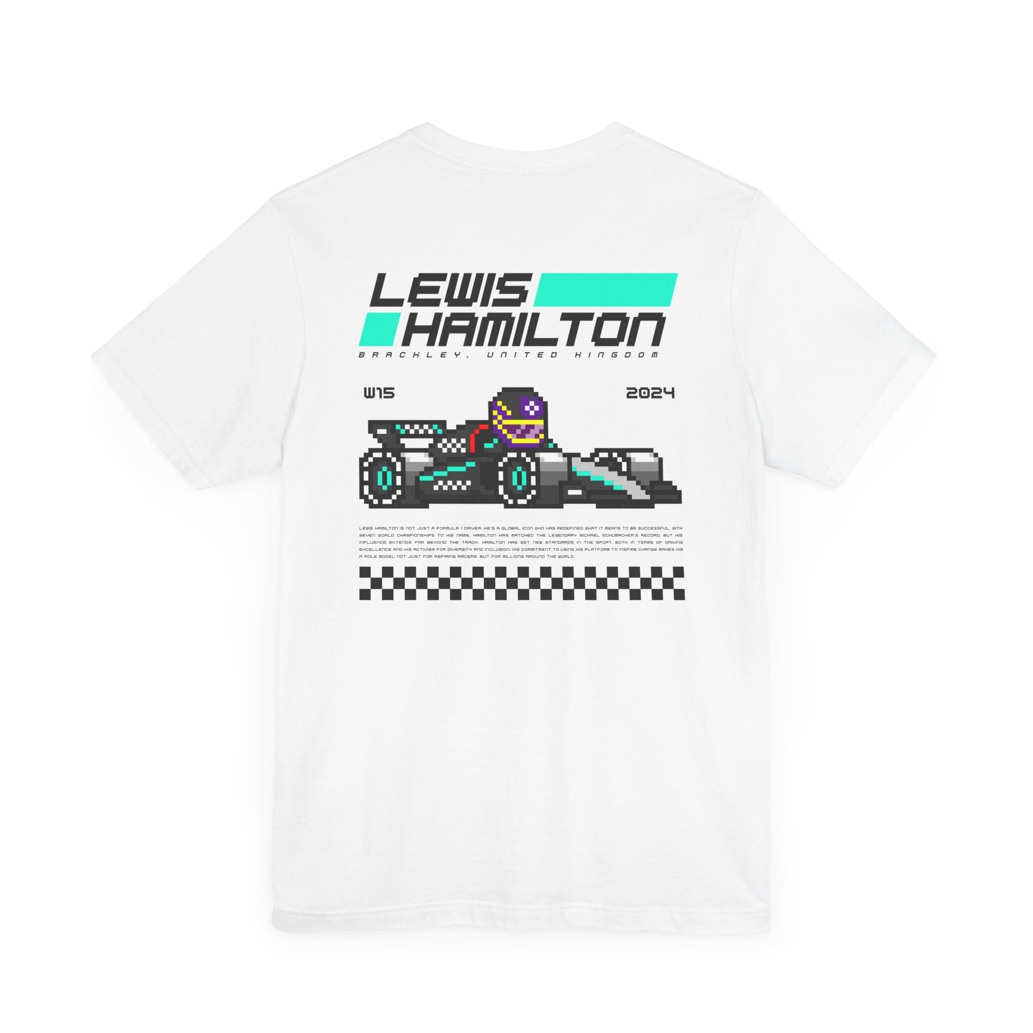 Lewis Hamilton 8-bit Team T-shirt