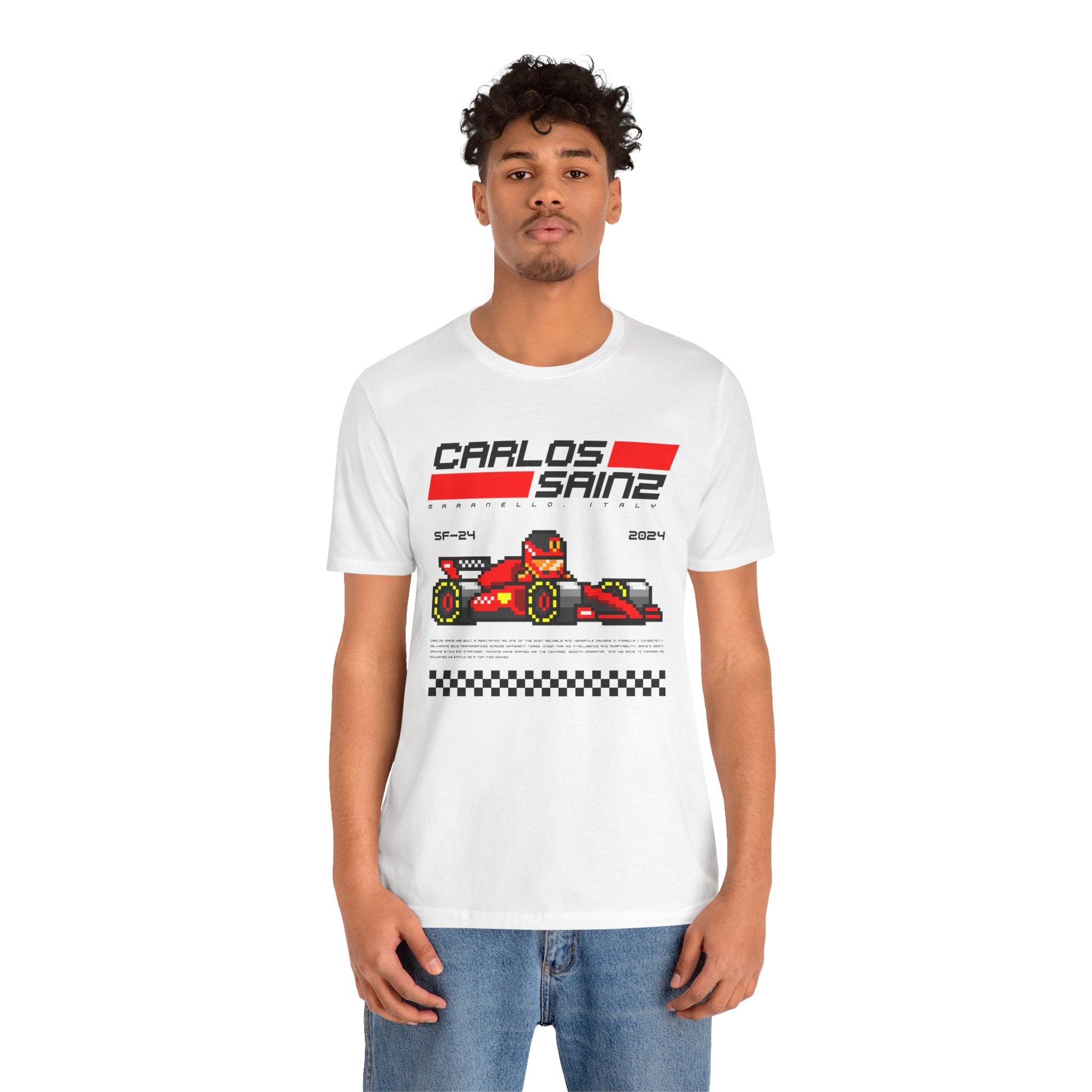 Carlos Sainz 8-bit Team T-shirt