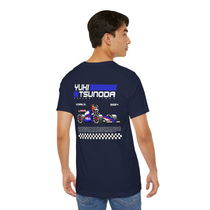 Yuki Tsunoda 8-bit Team T-shirt