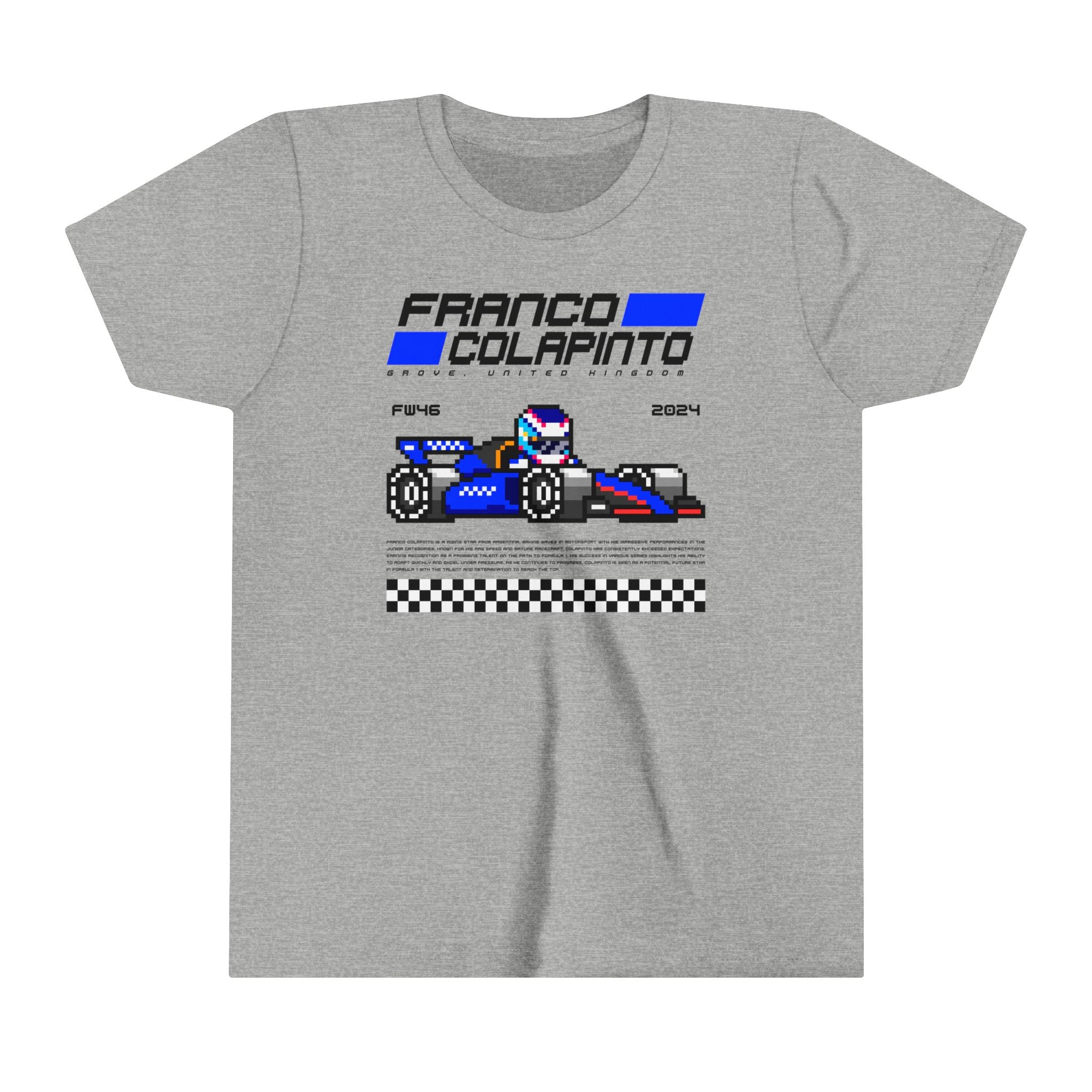 Franco Colapinto 8-bit Team Youth T-shirt