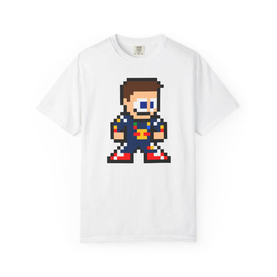 8-bit Max Verstappen Adult Heavyweight 100% Cotton T-shirt