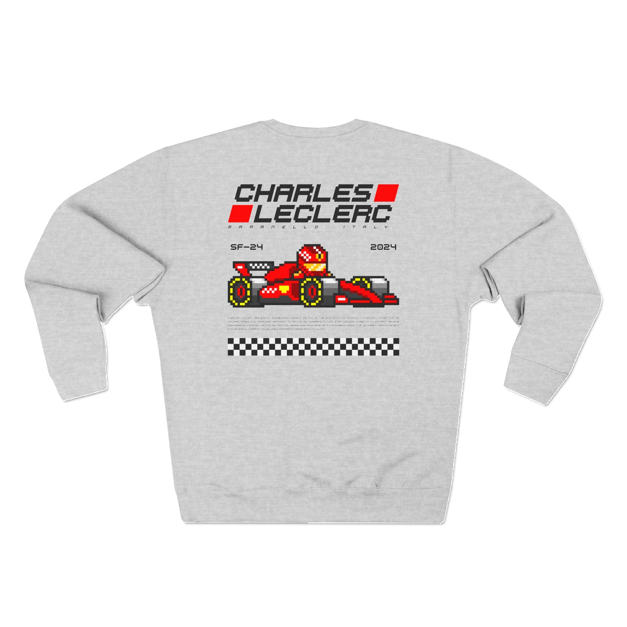 Charles Leclerc 8-bit Team Sweatshirt