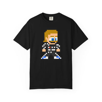 8-bit Valtteri Bottas Adult Heavyweight 100% Cotton T-shirt