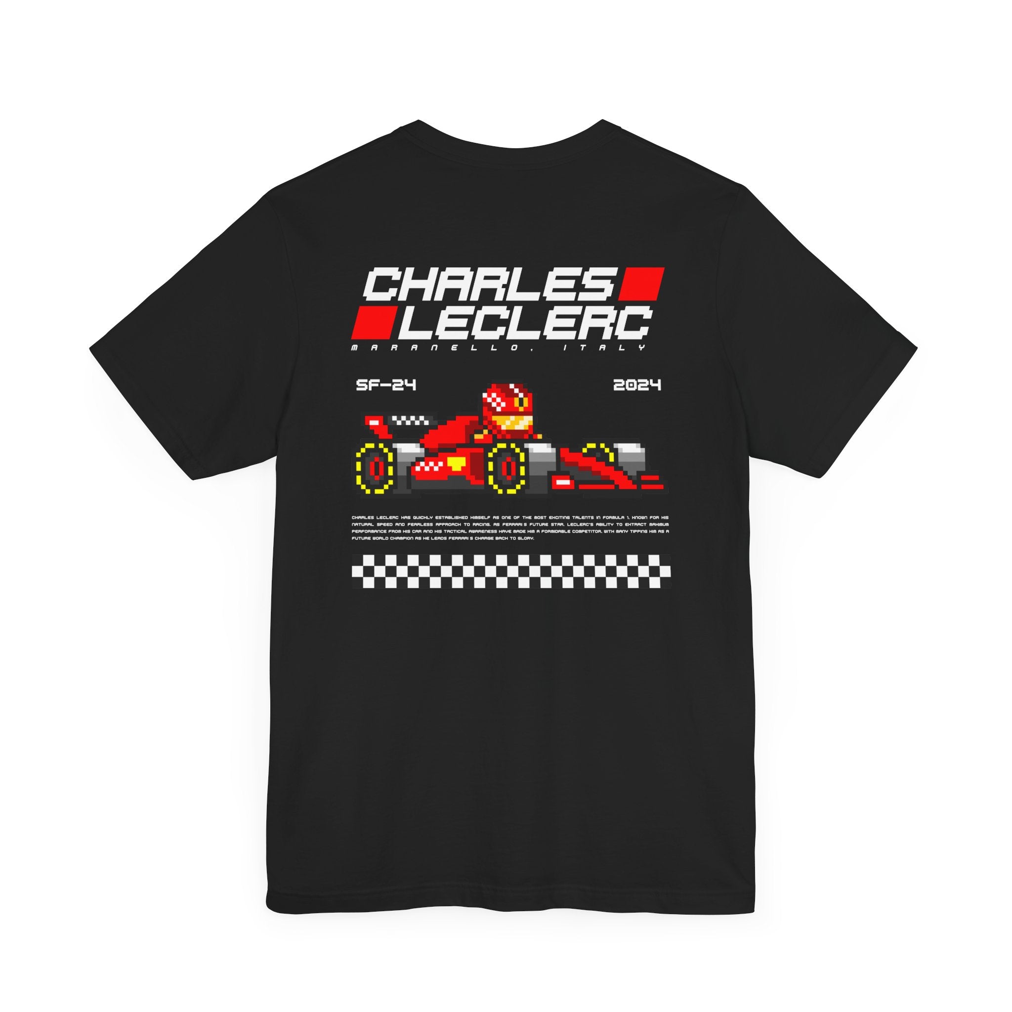 Charles Leclerc 8-bit Team T-shirt