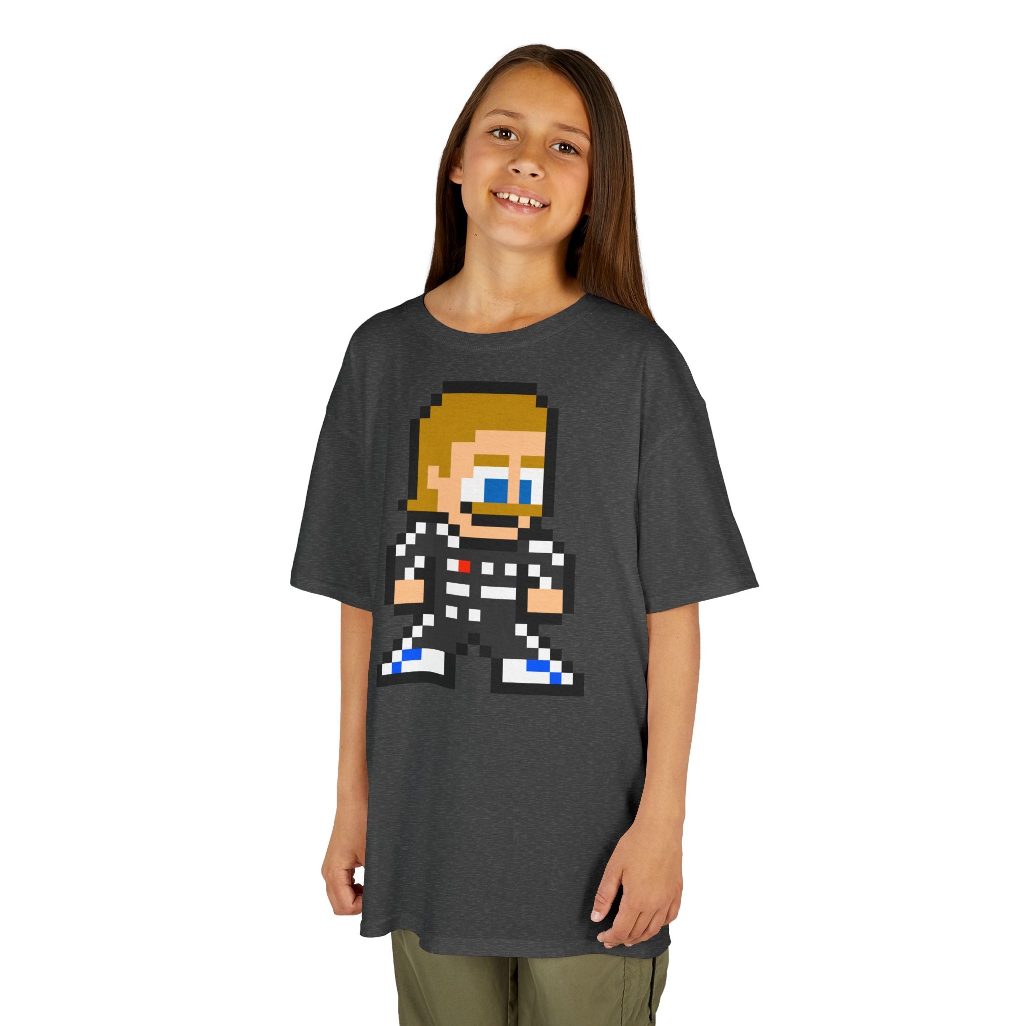 8-bit Valtteri Bottas Kids Tee