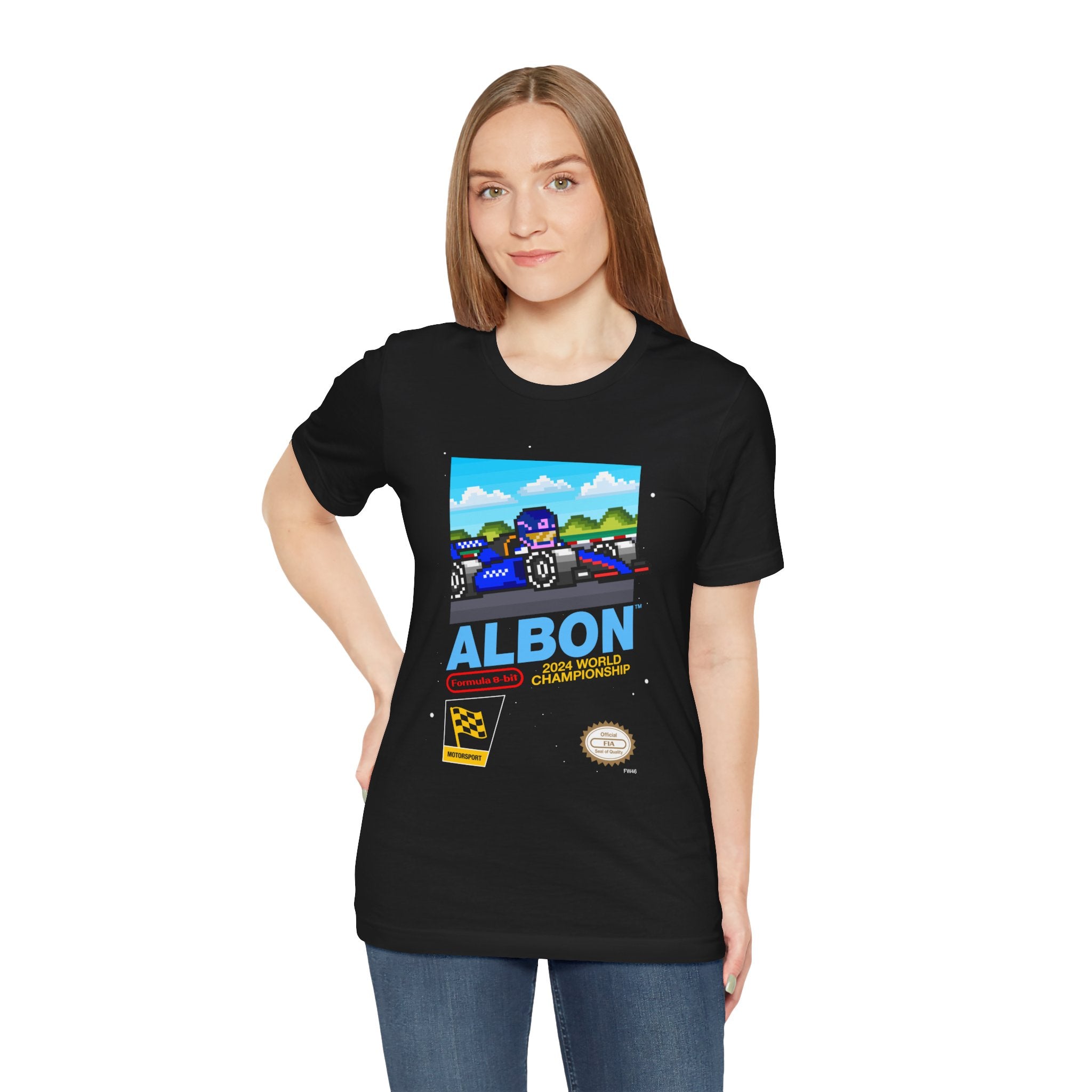 Albon 8-bit Game T-shirt