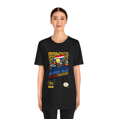 Super Max 8-bit Game T-shirt (2024 World Drivers' Champion Edition)