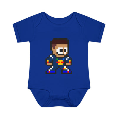 8-bit Isack Hadjar Baby Bodysuit