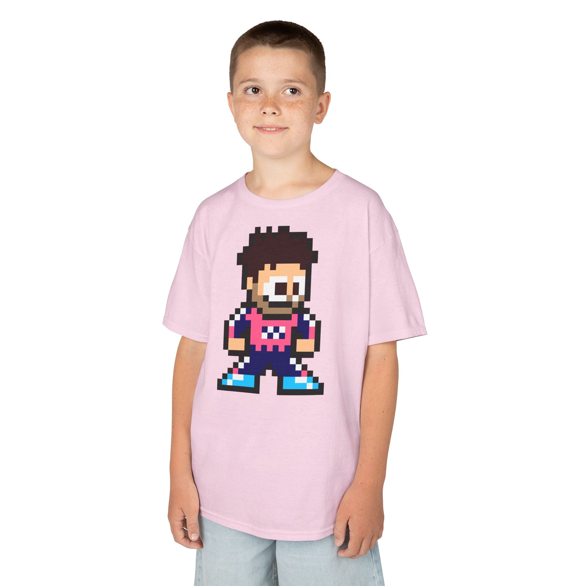 8-bit Franco Colapinto Kids Tee