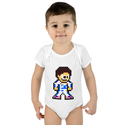 8-bit Alex Albon Baby Bodysuit